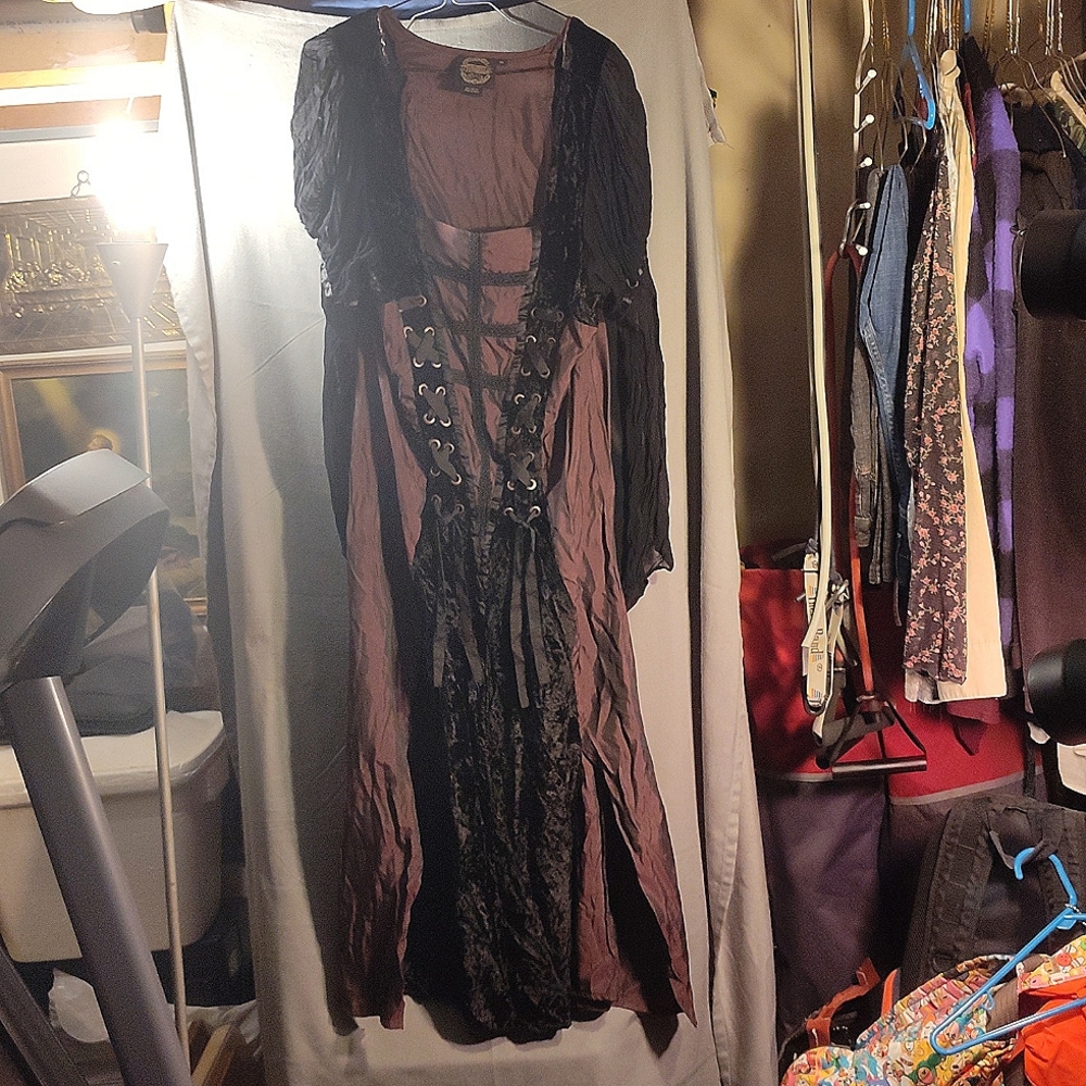 Victorian dress.